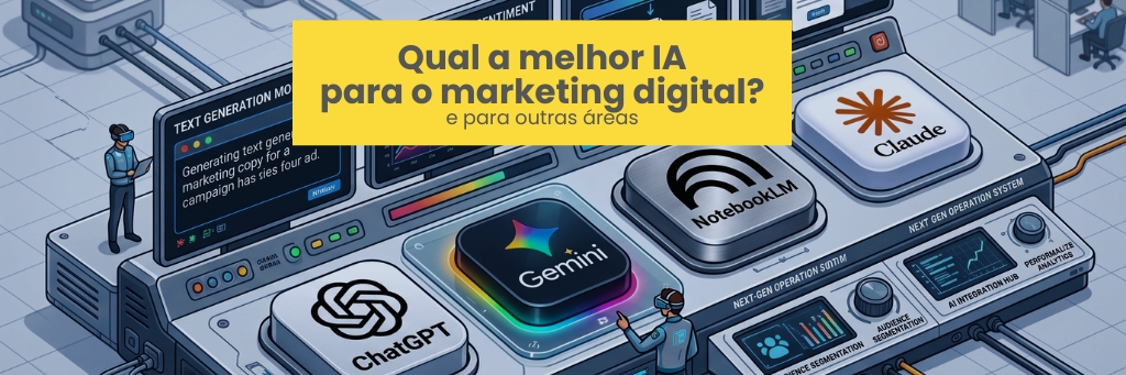 IA para marketing digital: testei quatro ferramentas e aprendi uma lição importante